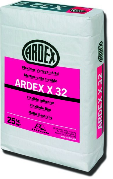 Ardex X32 25kg flexibler Verlegemörtel