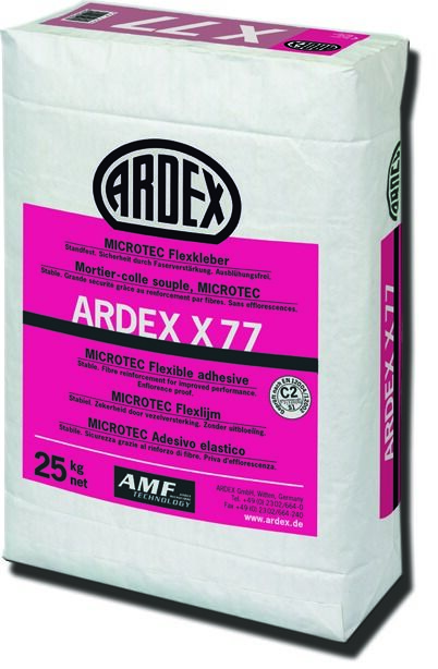 Ardex X77 25kg Microtec Flexkleber C2T
