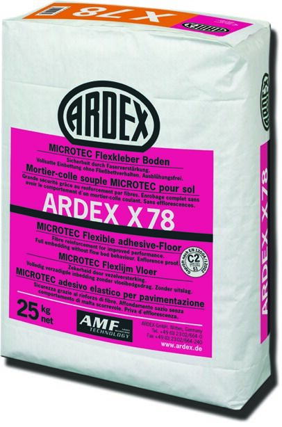 Ardex X78 25kg Microtec Flexkleber für