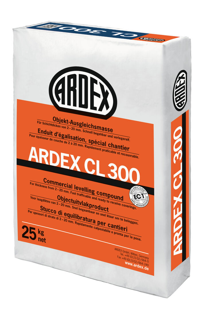 Ardex CL300 25kg Objekt-;Ausgleichsmas