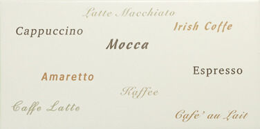 1-Dekor weiß AUSLAUF LAGER