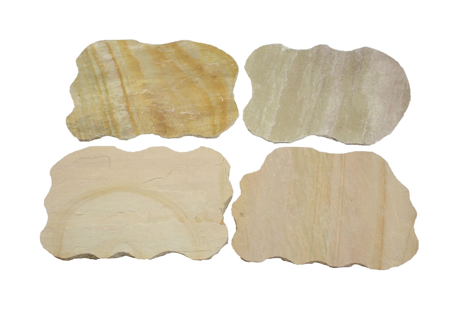 Pistachio Sandstein hellbeige Trittste