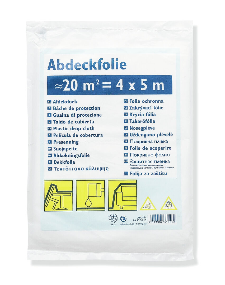 Abdeckplane 4x12,5m Art.Nr. 014046