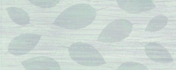 1-Dekor Blätter grau matt 20/50/0,9 TS