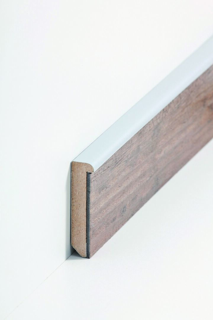 Fußleiste für Designbeläge13/56 mm sil