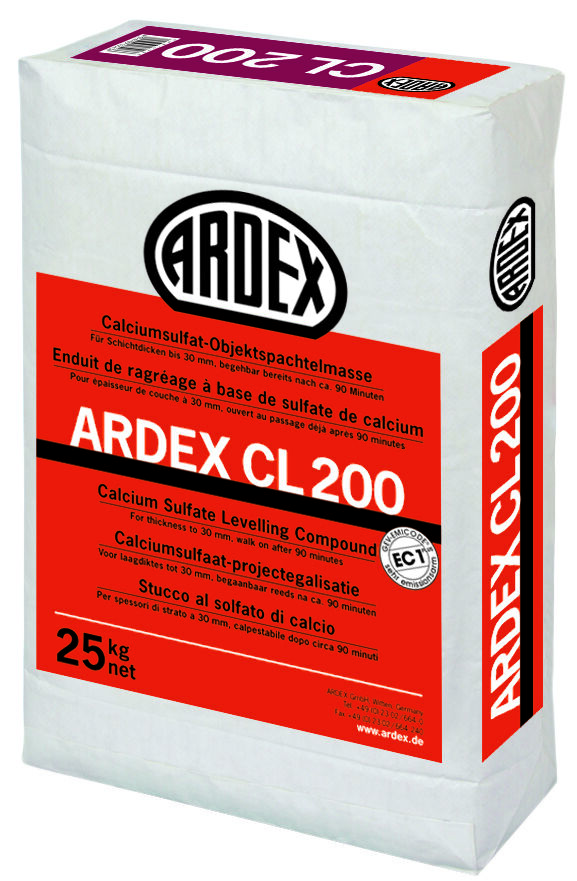 ARDEX CL200 Calciumsulfat-Bodenspachte