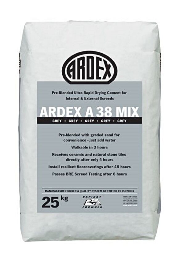 Ardex A38 Mix 25kg 4-Stunden Estrich