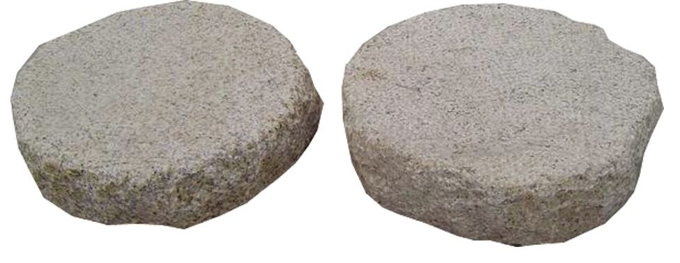 Hellas Quarzit grau Trittstein klein c