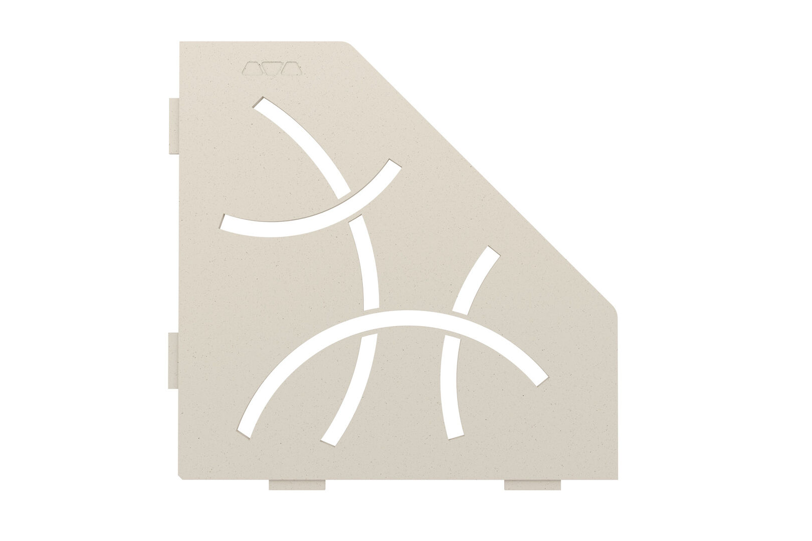 Ablage SHELF-E-S2, Design Curve, Alu;s