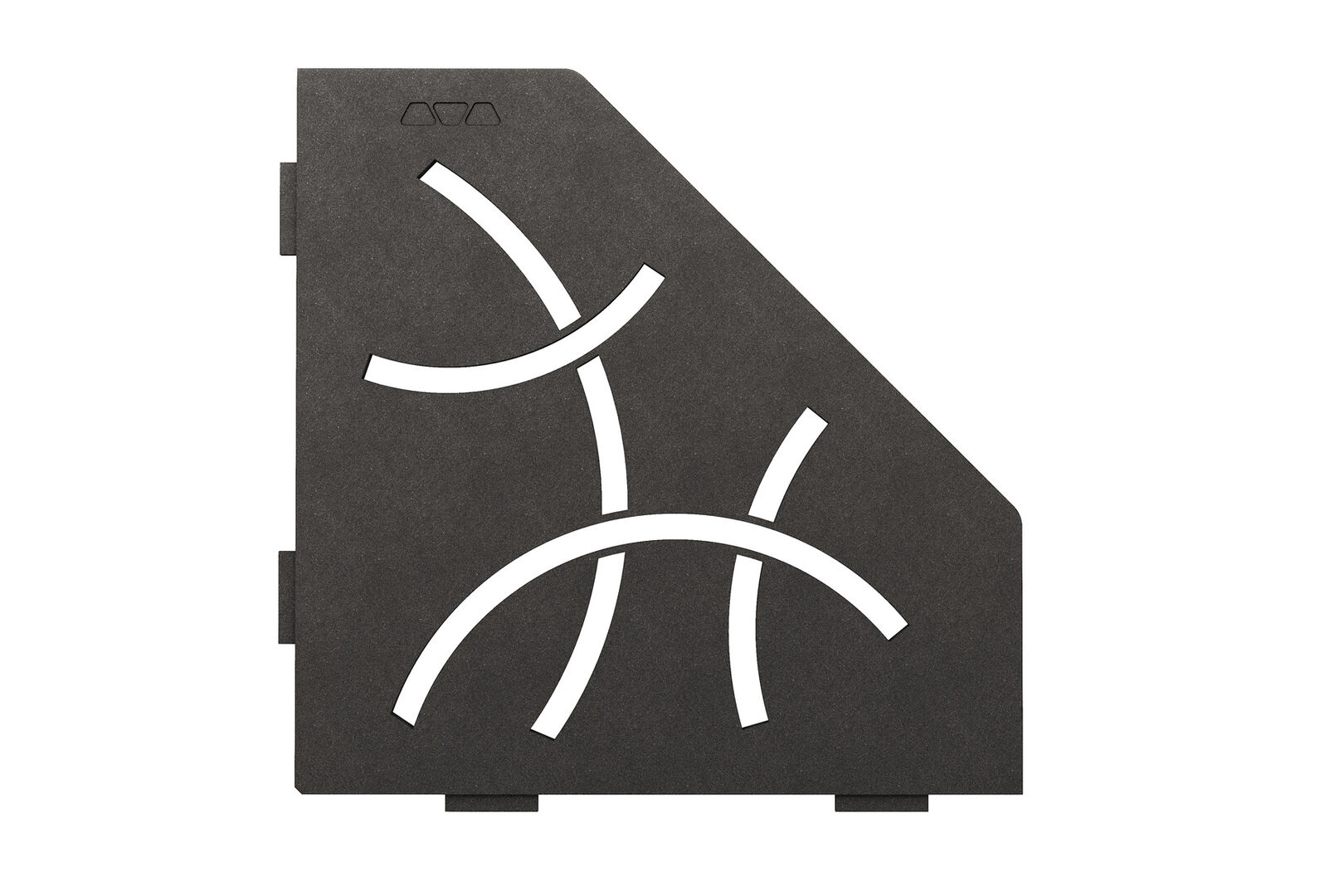 Ablage SHELF-E-S2, Design Curve, Alu;s