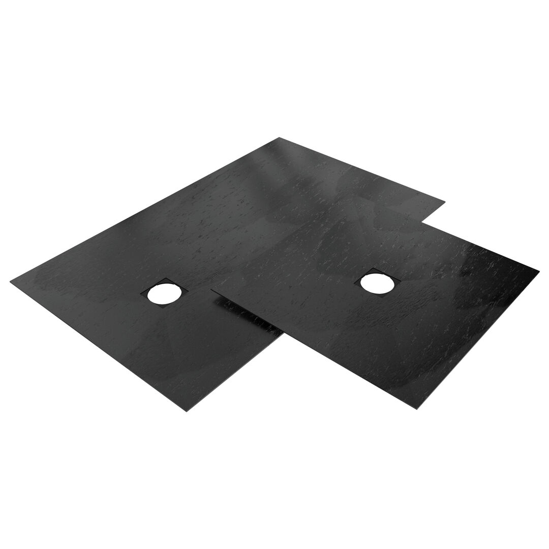 Fundo Top 90/90/0,6 cm zentral, Carbon