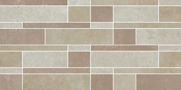 Mosaik beige 29,8/59,8/0,8 rektifizier