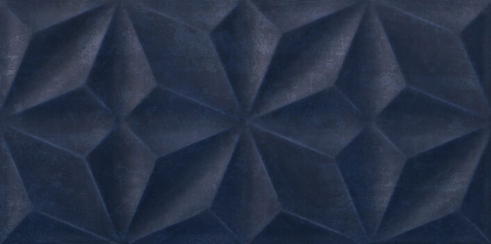 1-Dekor blau matt 29,8/59,8/0,8 rektif