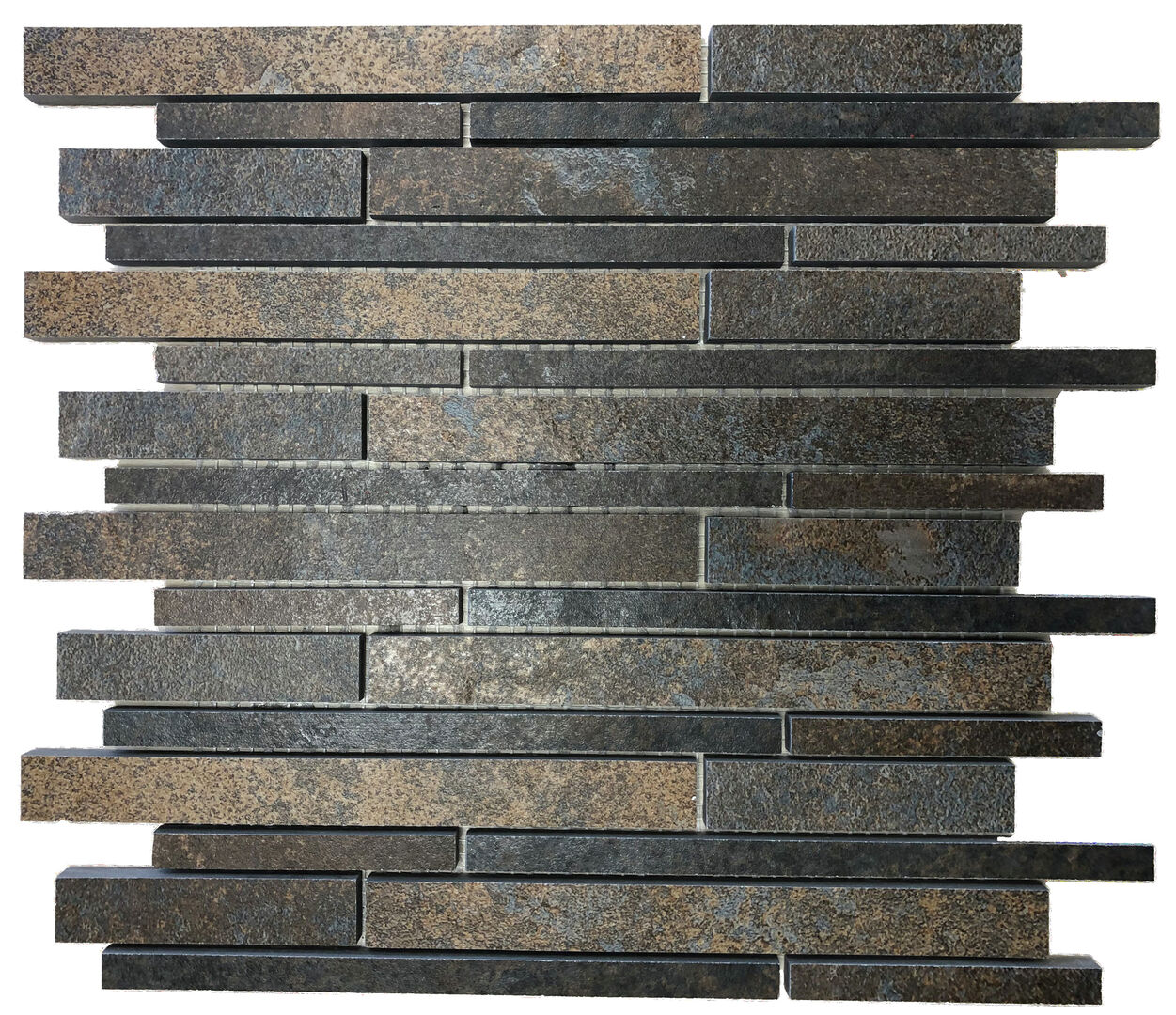 Mauerverband braun Stäbchenbordüre 29,