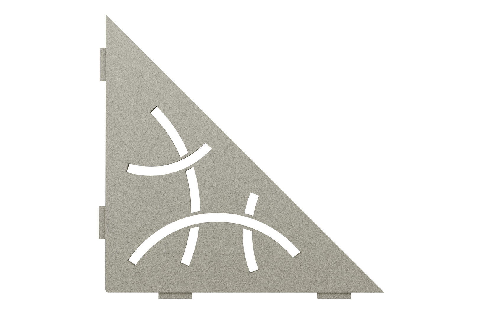 Ablage SHELF-E-S1, Design Curve, Alu;s