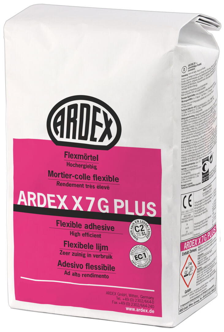 Ardex X7G PLUS 15kg Flexmörtel hocherg