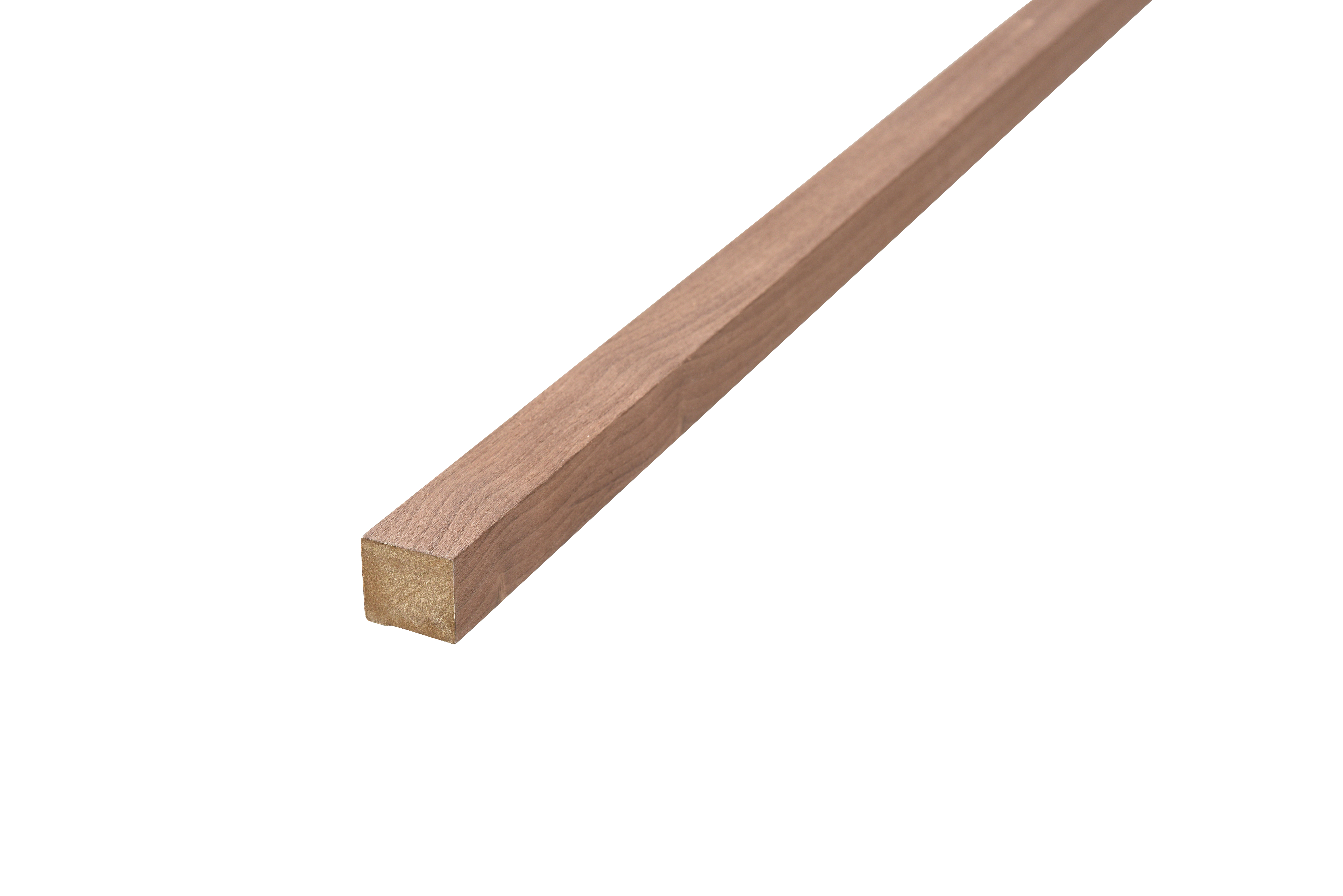 Ergänzungsleiste Walnuss 3000 mm;für S