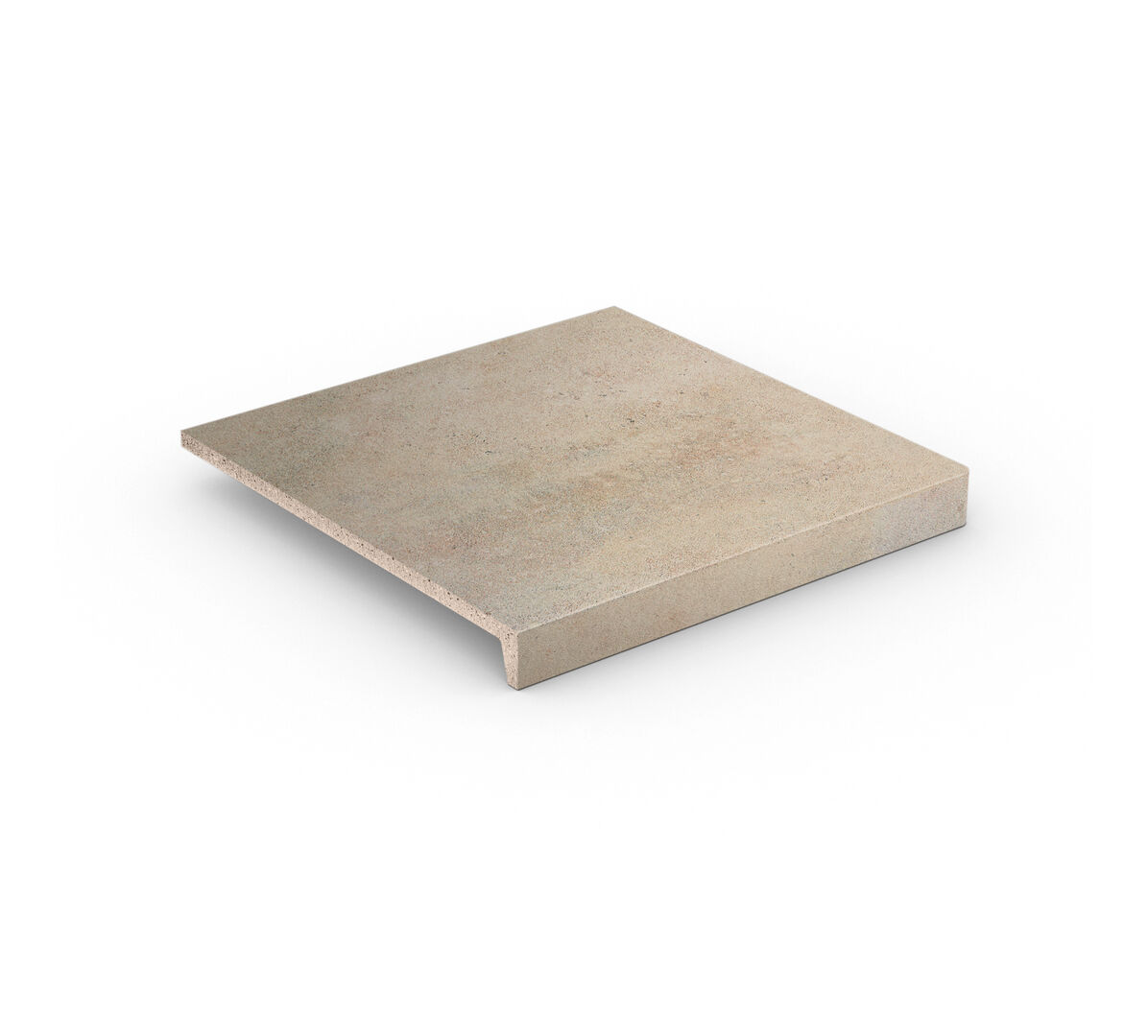 Loftecke beige matt 34,0/34,0/3,5/1,1